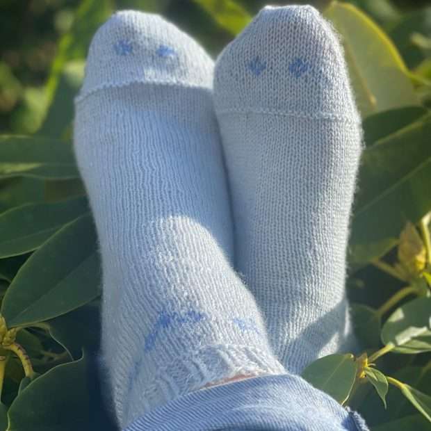 Blacker Yarns Spring/Summer Lightweight Sock - Project Kit Spring/Summer Lightweight Socks in Bam-boozle